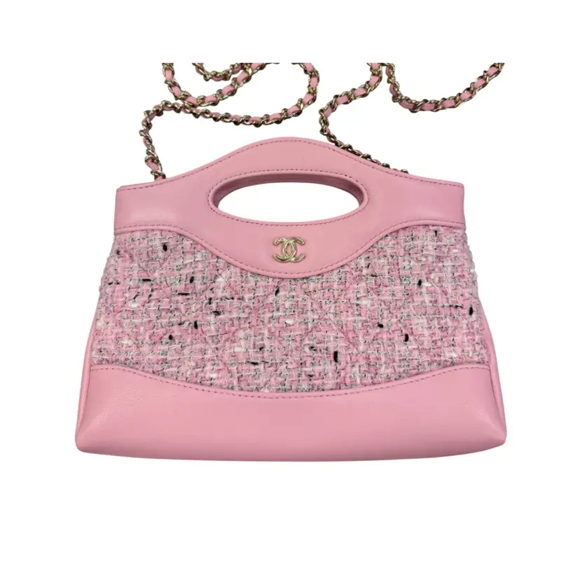 Chanel Pink Nano 31 Shopping Bag