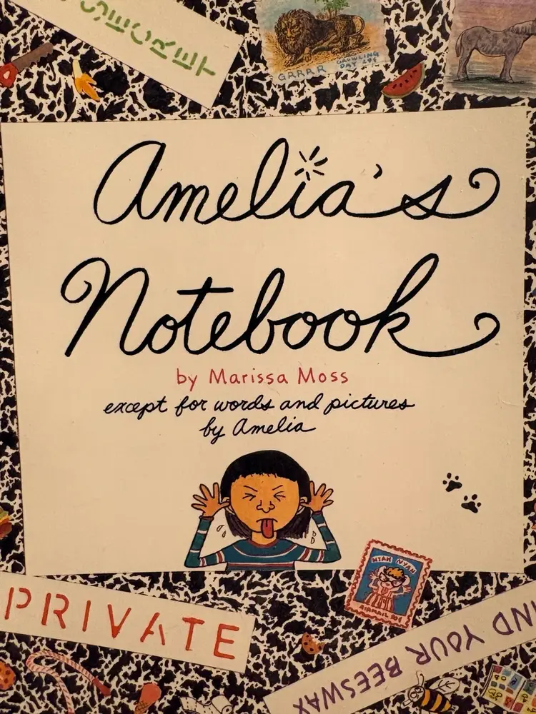 Amelia’s Notebook By Marissa Moss, American Girl Paperback