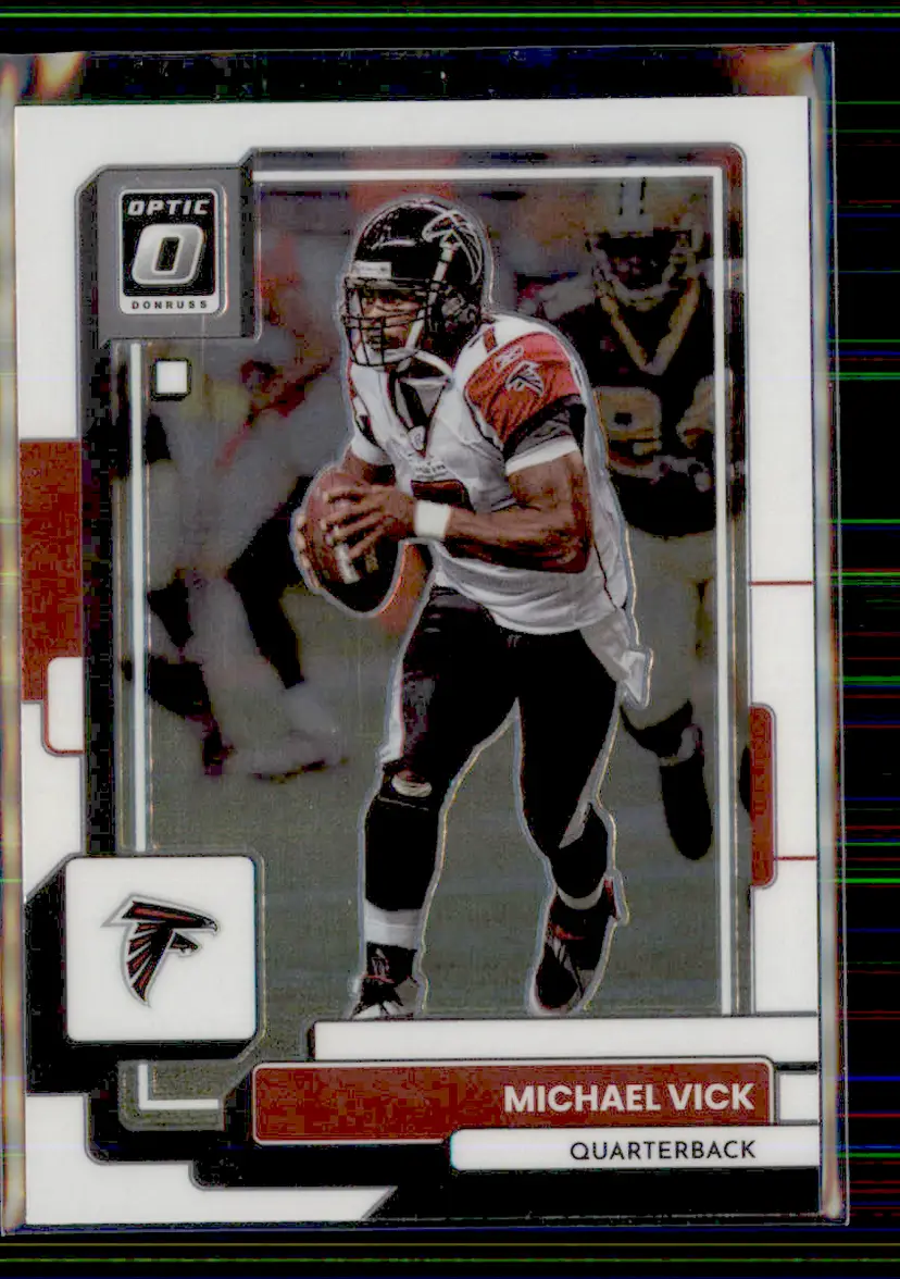Michael Vick 2022 Donruss Optic #12 - Atlanta Falcons - (130-72)