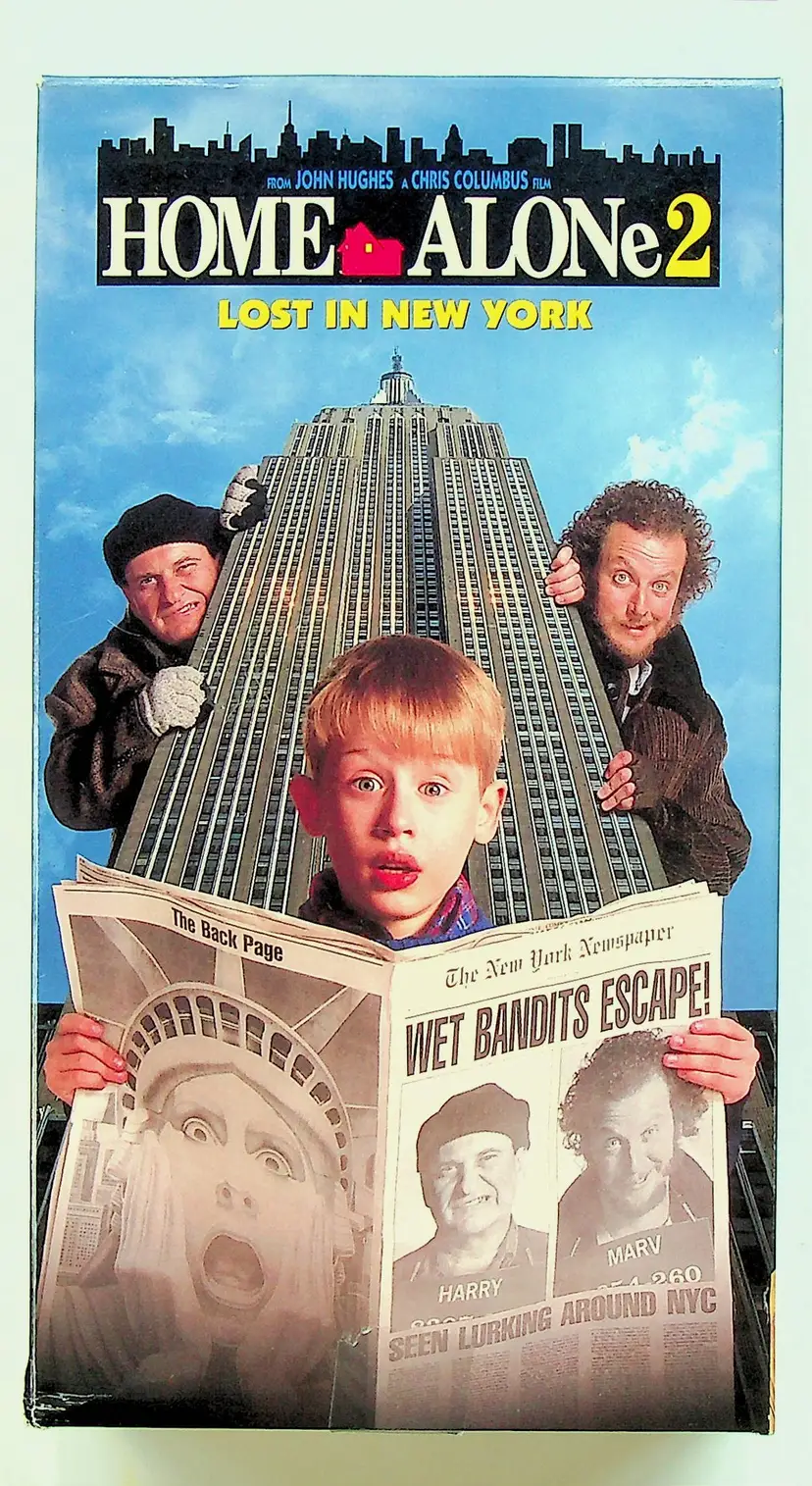 Home Alone 2: Lost in New York (1993) - PG - VHS - Macaulay Culkin - Preowned