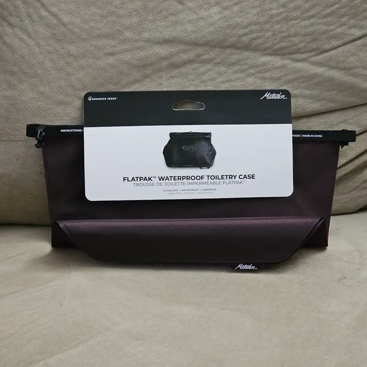 Matador Flatpak Waterproof Toiletry Case - NEW WITH TAGS