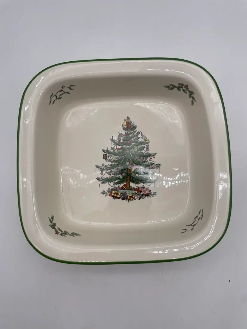 Spode Christmas Tree Square Baking Dish
