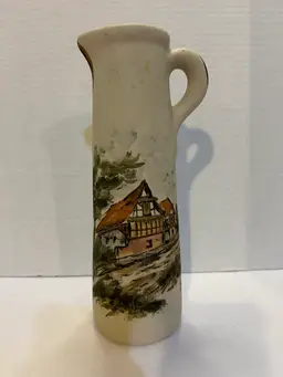 Basque CAZALAS Ceramic Pitcher Beautiful!
