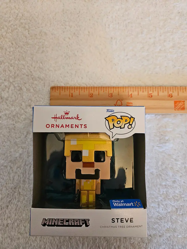 Hallmark Ornaments Funko Pop Minecraft Steve