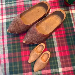 Vintage Lot of Wooden Clogs
