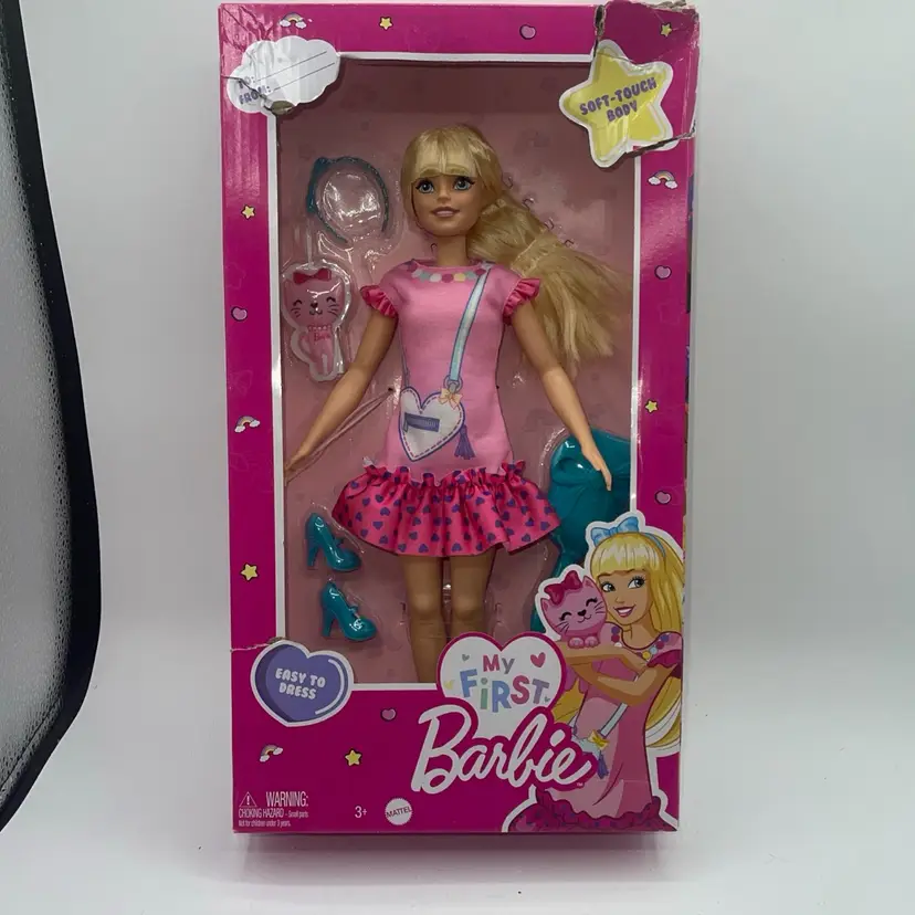 2022 My First Barbie 13-1/2" Tall Blonde New In Box