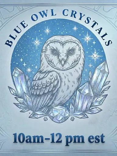 Blue Owl Crystals