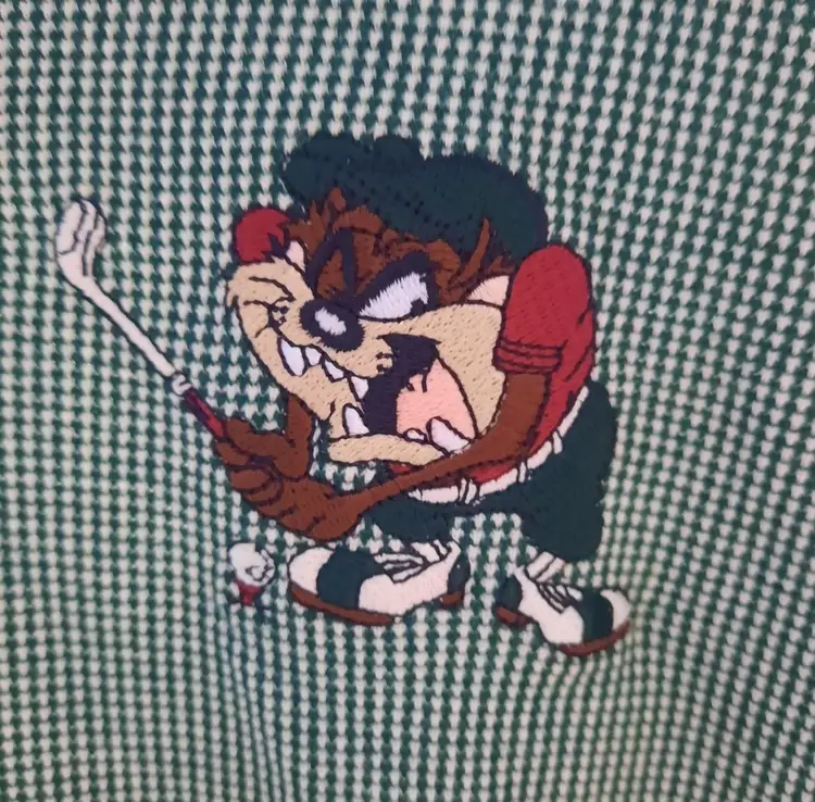 Vintage 1990s Taz golf shirt