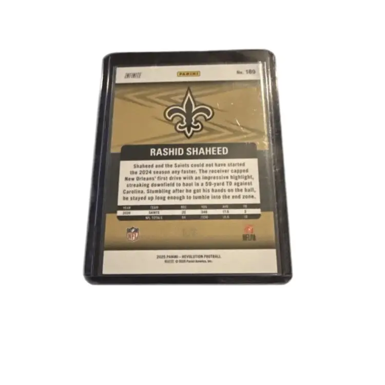 2025 Panini Revolution Rashid Shaheed Infinite Parallel Base Card! Seattle Seahawks