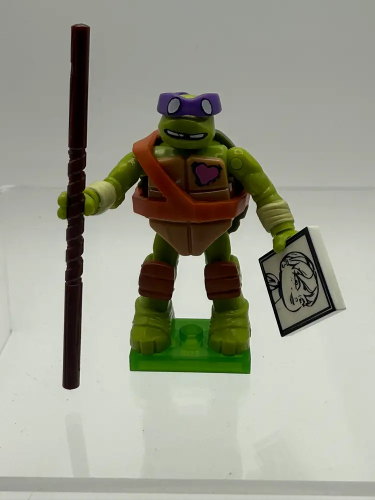 Donatello Teenage Mutant Ninja Turtles Mega Bloks Series 1 Minifigure