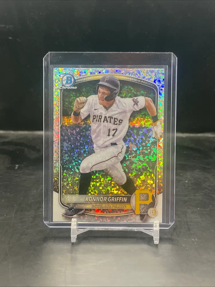 2025 Bowman Konnor Griffin Mini Diamond Refractor Pittsburgh Pirates