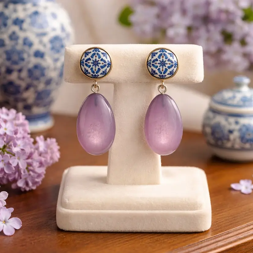 Chico's Kobe Collection Earrings, 2"