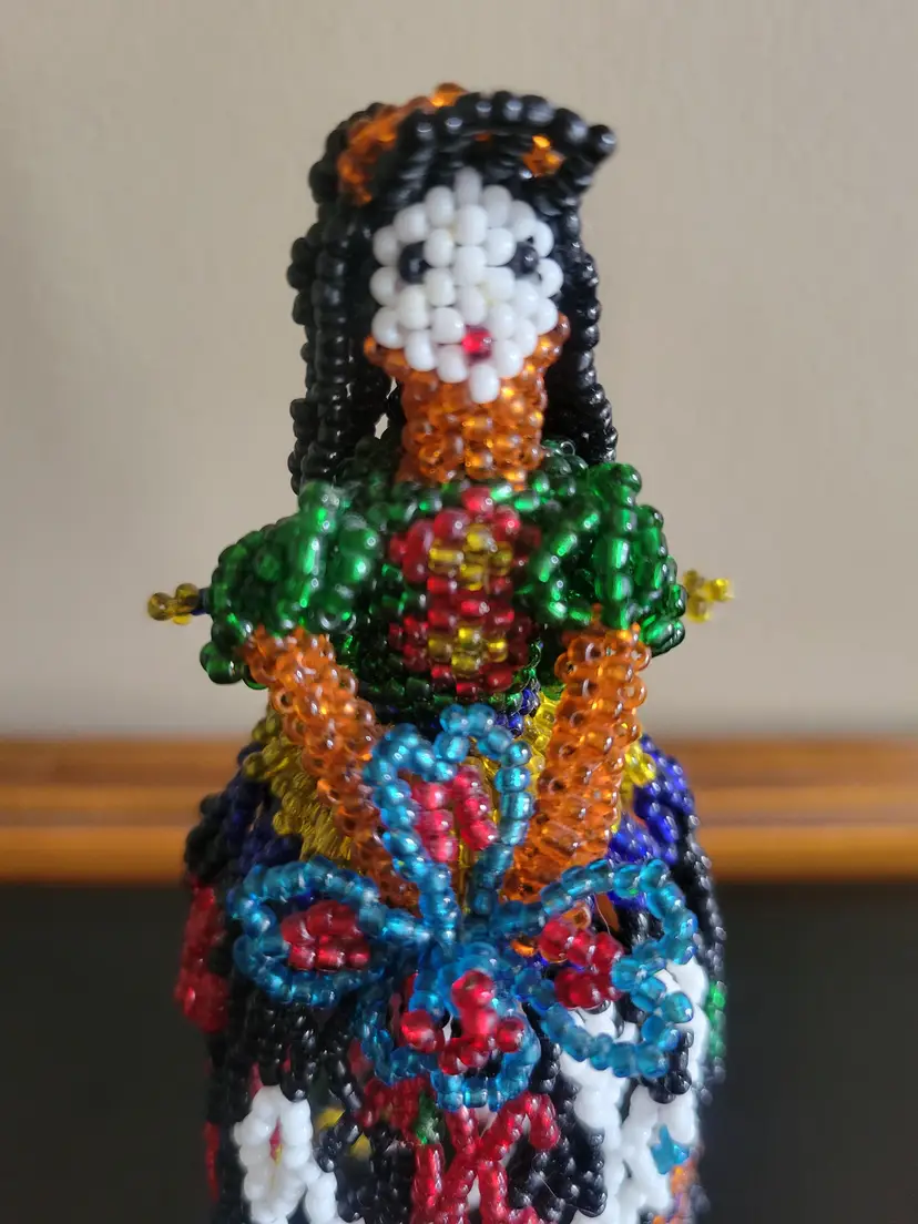 Native American Seed Bead Doll