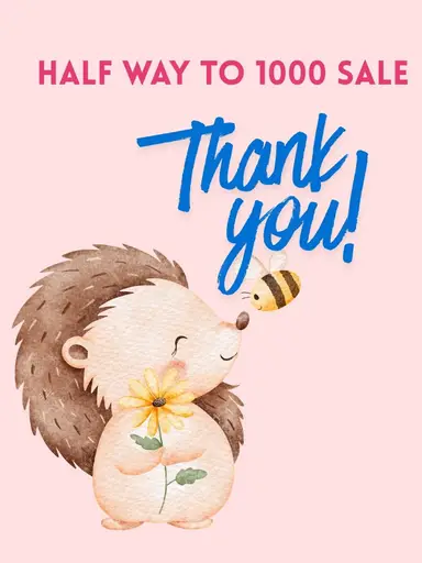 Half Way To 1000 Sales! Every Fifth Item Runs 1.50