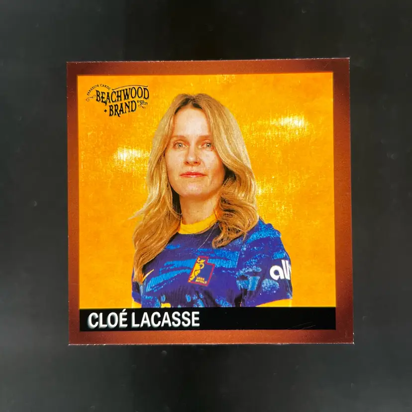 Cloe Lacasse 2025 Parkside Beachwood Brand Caramel /10 Soccer Card