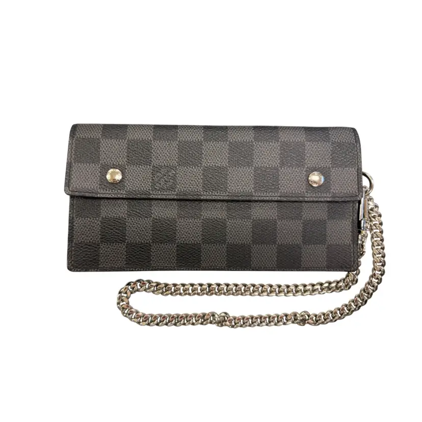 Louis Vuitton Damier Graphite  Portefeuille Accordion Long Wallet