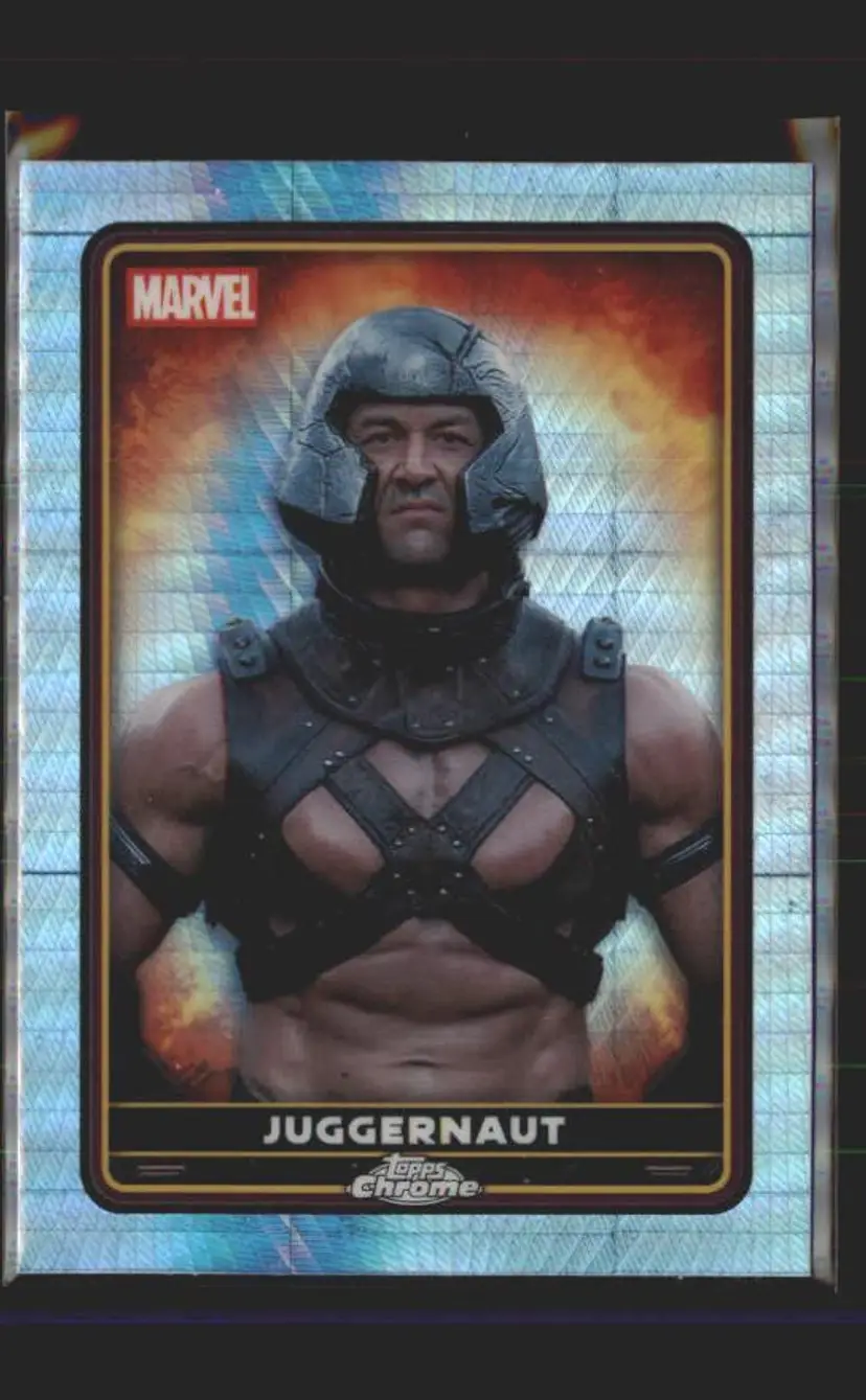 Juggernaut 2025 Topps Chrome Marvel Deadpool #33 Prism Refractor - (140) -