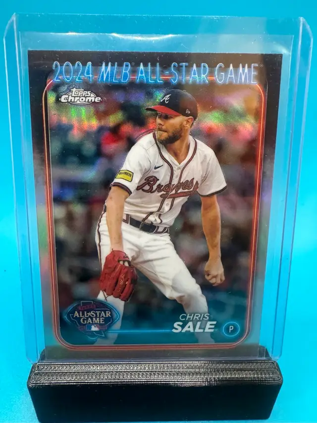 Chris Sale Topps Chrome Update ASG Refractor Atlanta Braves