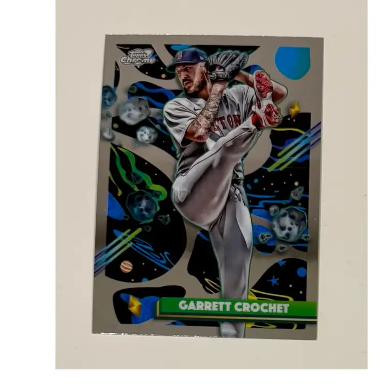 Garrett Crochet Cosmic Chrome Boston Red Sox