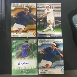 Mia Fishel Lot - Auto Numbered 50/99! - Women’s Soccer