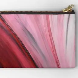 Fuchsia Frenzy- Zip Pouch 6x4"