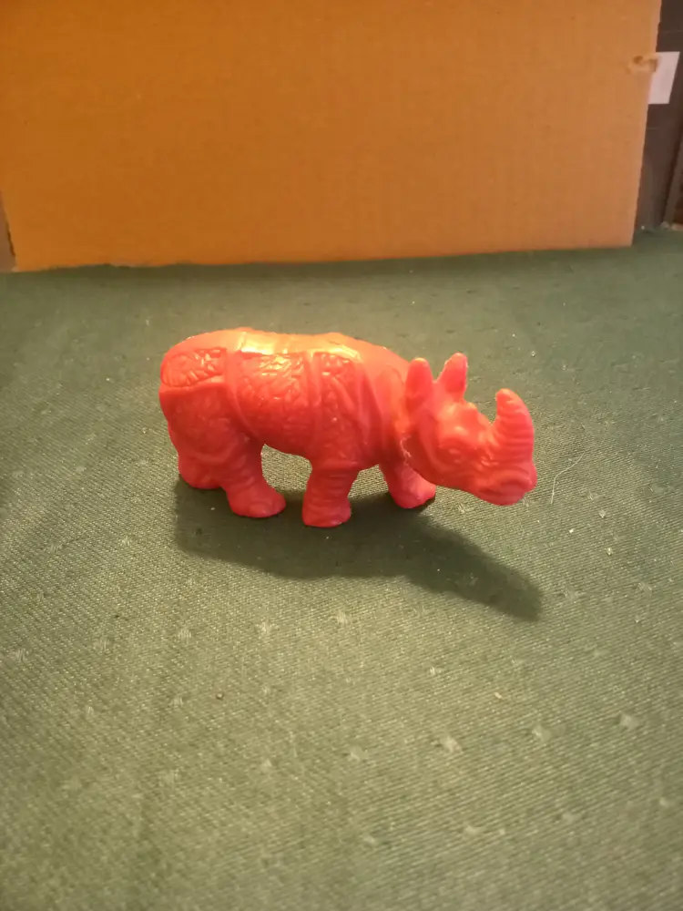 1950's Red rhinoceros