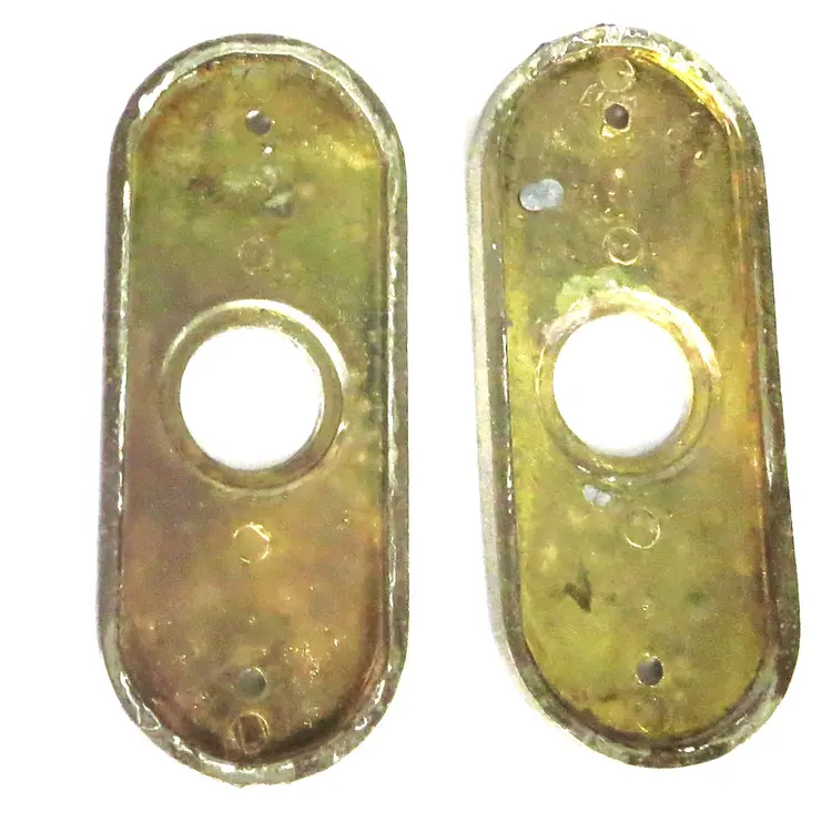 Metal Decorative Doorbell Mounts Set Of 2 Remodel Restoration