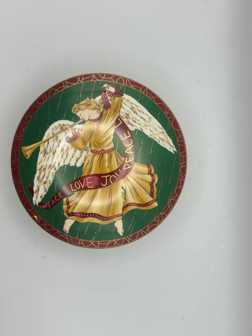 Vintage Mikasa Wings Of Joy Trinket Box