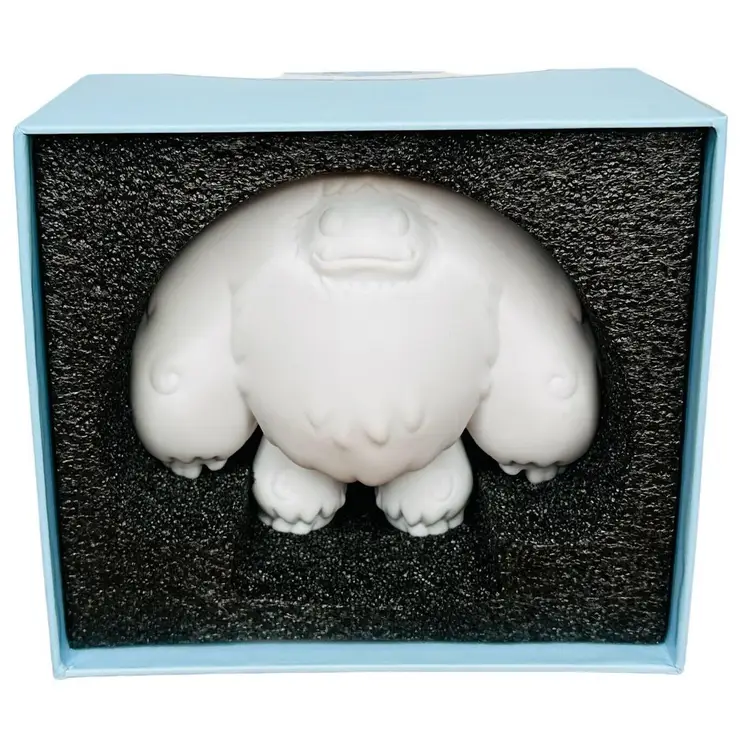 ABOMINABLE SNOWMAN TOYS CHOMP BLANK EDITION 2018 Five Inch Vinyl Figure New Box