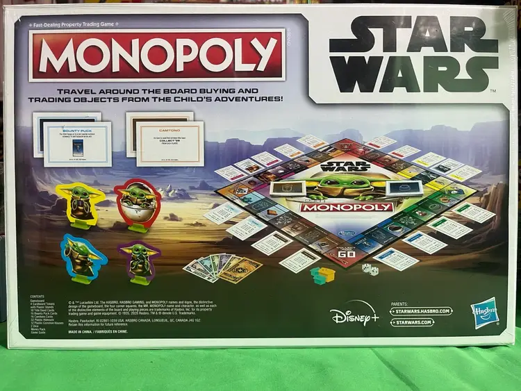 Star Wars Monopoly Board Game