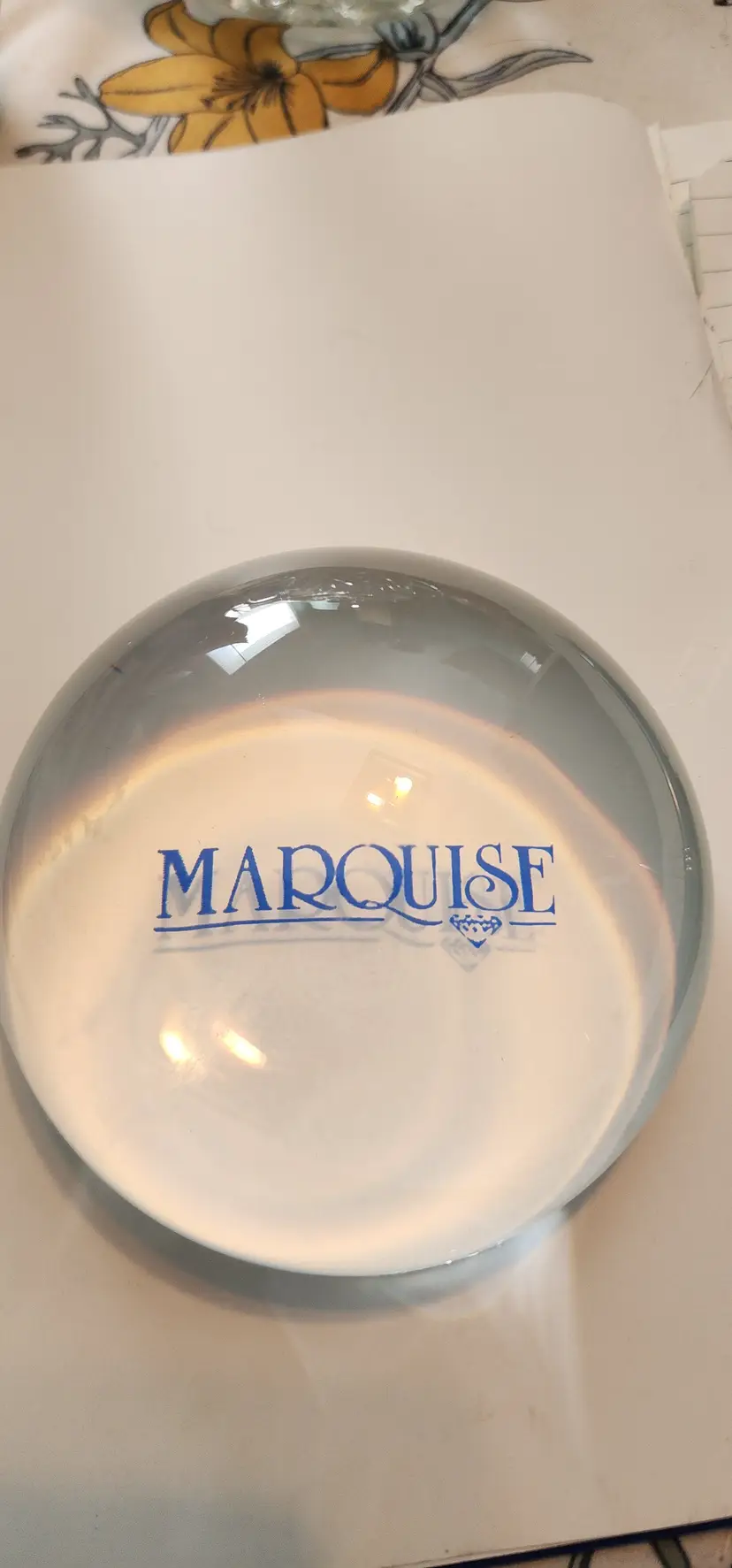 Marquis paper weight
