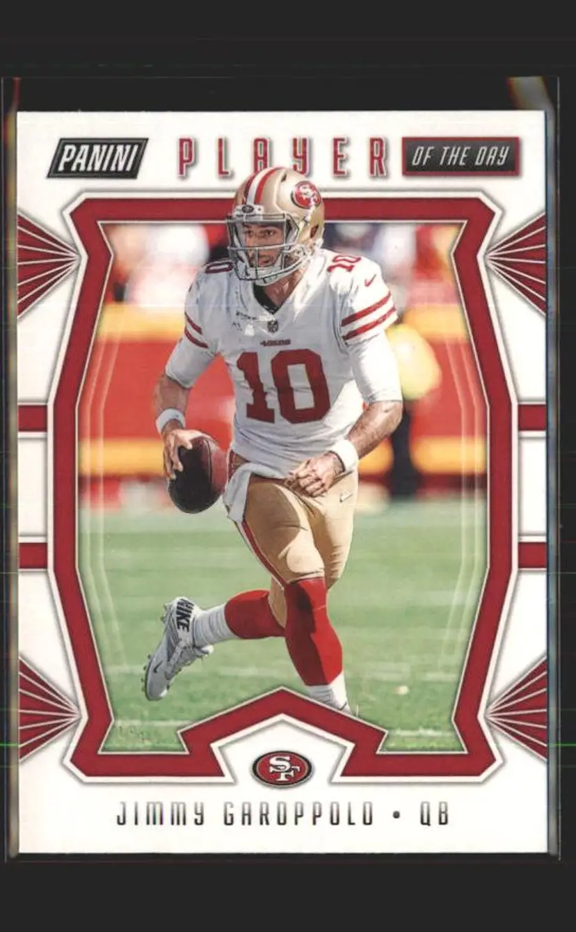 Jimmy Garoppolo 2019 Panini Player of the Day #40 - (139) - San Francisco 49ers