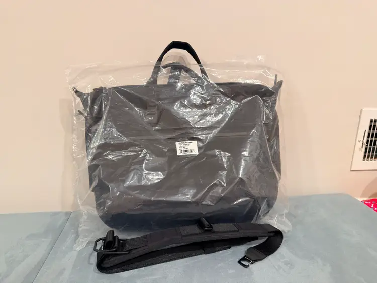 Black Ember WPT Tote Bag with Shoulder Strap