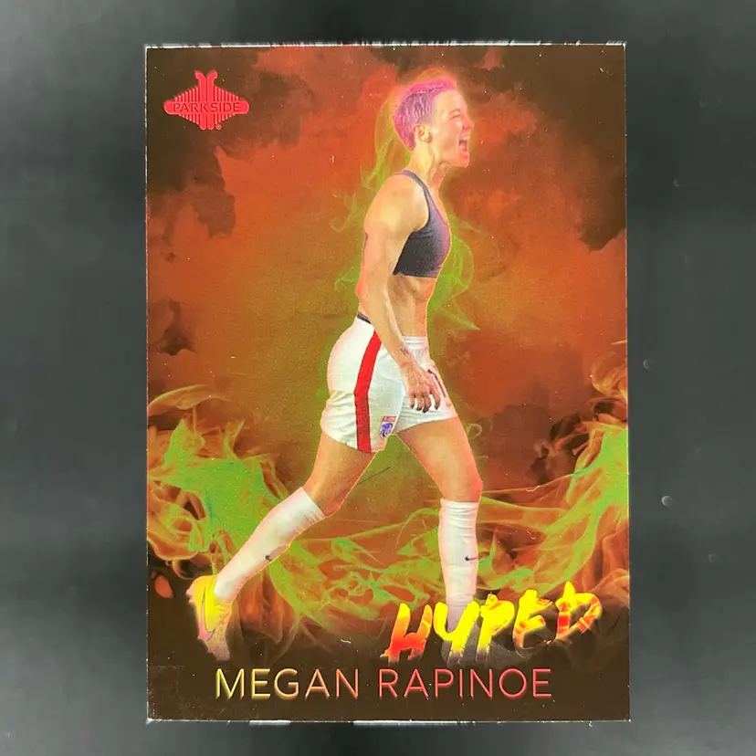 Megan Rapinoe 2023 Parkside NWSL Vol 1 Hyped Soccer Card