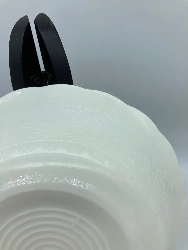 MacBeth Evans Chinex Classic Ivory Pattern Vintage Cereal Bowl