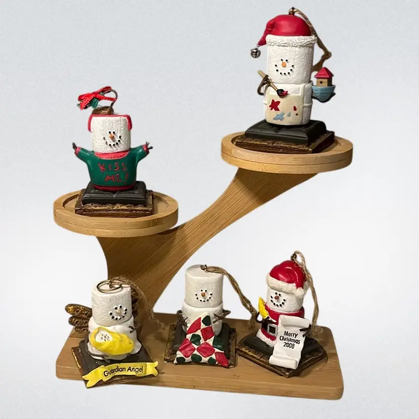 The Original S’mores Christmas Ornaments (set of 5) | 3"(*read)❤️💚