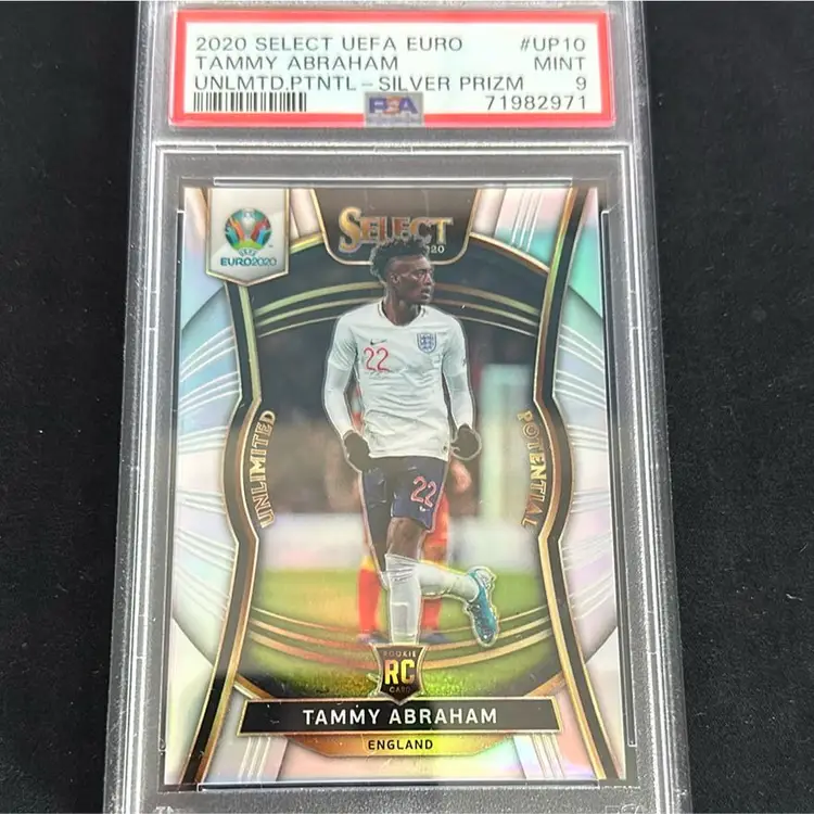2020 Select Euro Unlimited Potential Silver Tammy Abraham /25 - PSA 9