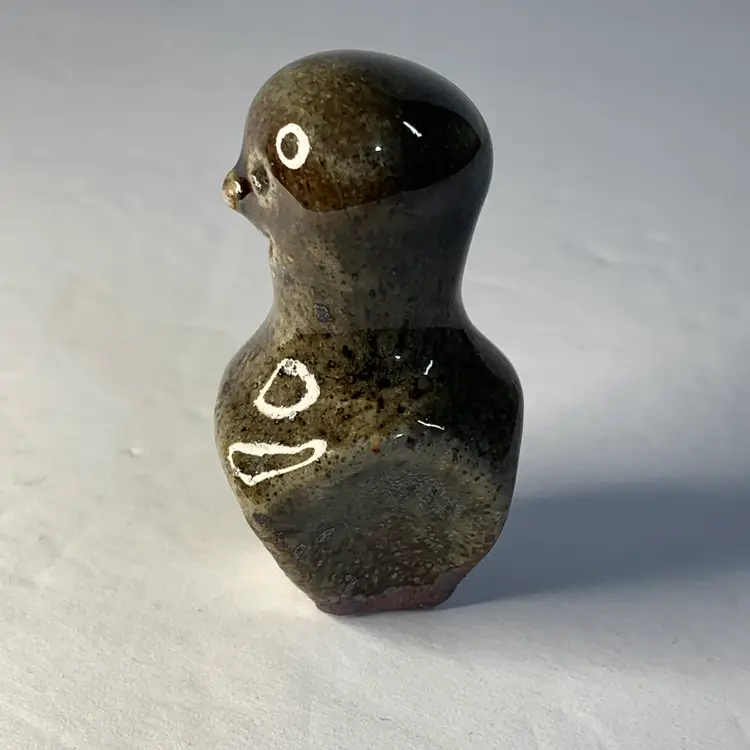 Signed Art Pottery Weird Guy