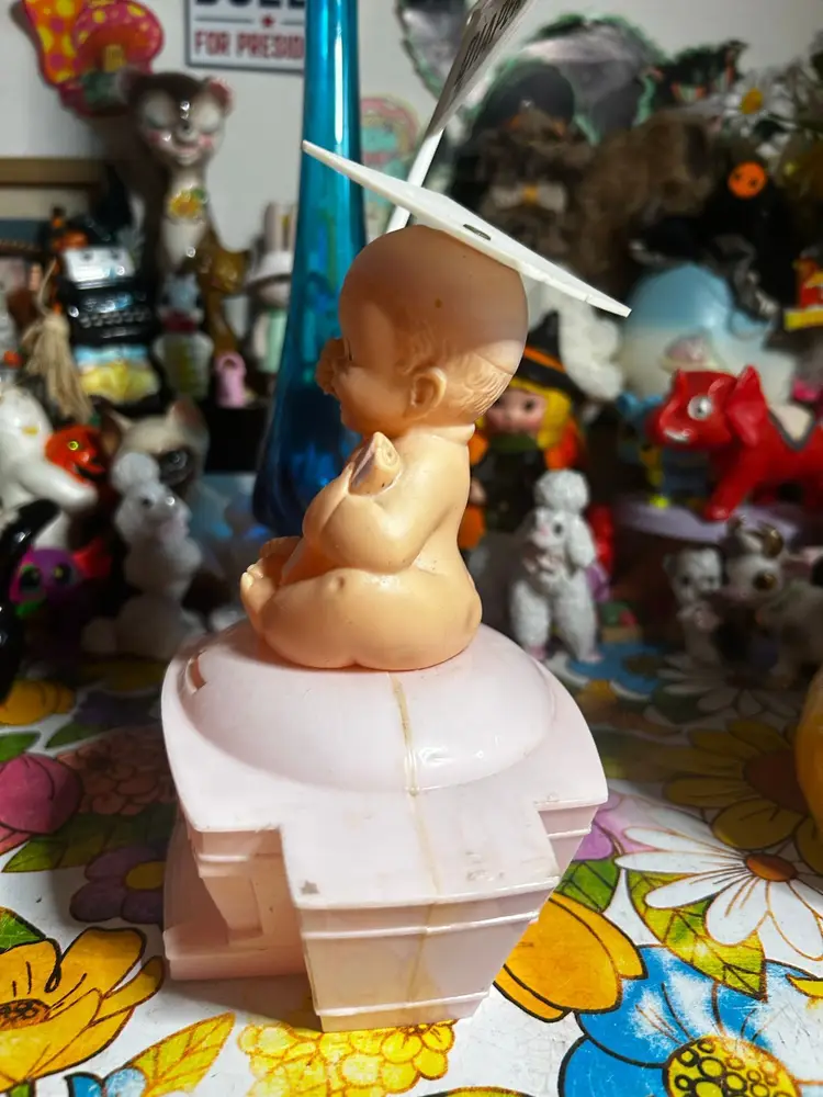 Adorable Plastic Baby Diaper U Piggy Bank