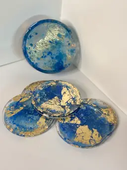 "Blue Eyes" Coaster Set