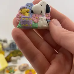 Snoopy Easter Brooch