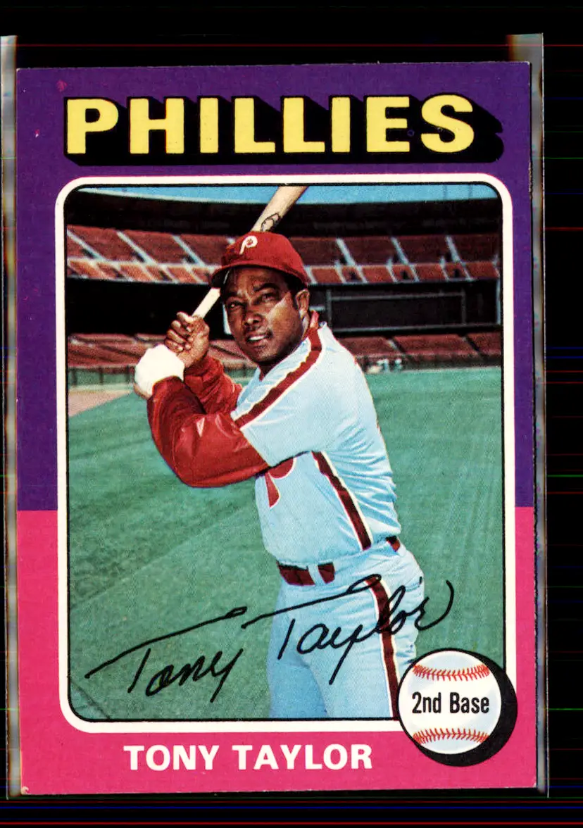 Tony Taylor 1975 Topps #574 - Philadelphia Phillies - (pk1-91)
