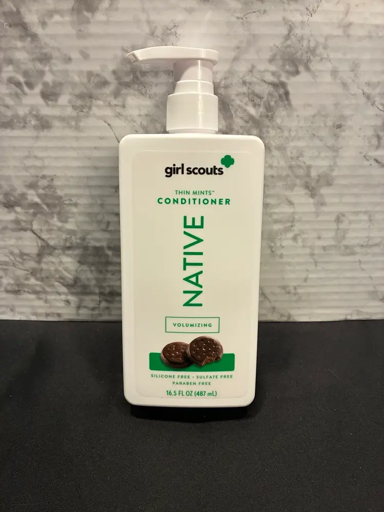 NATIVE Girl Scouts Thin Mints Volumizing Conditioner, 16.5 fl oz New