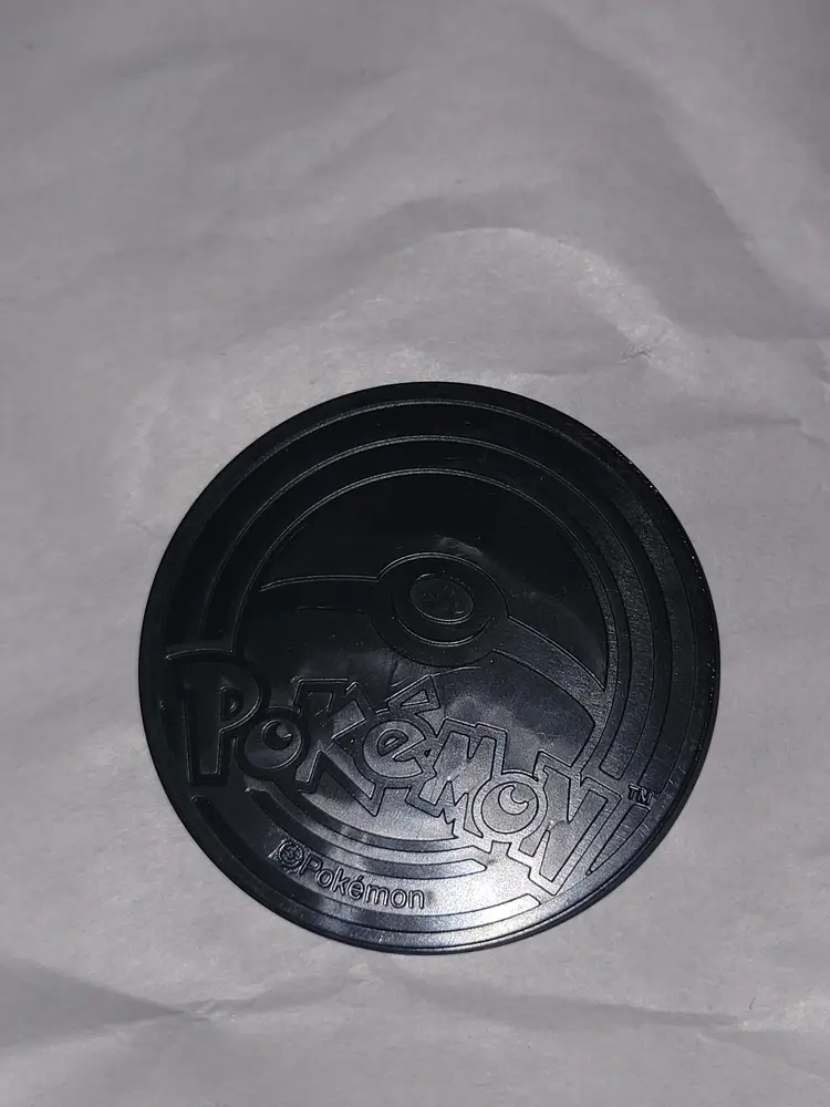 Pokemon TCG Official Flip Coin Jumbo Gold Mirror Holo - Sprigatito