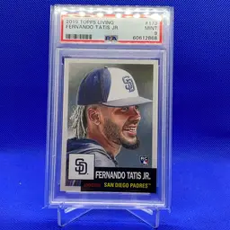 2019 Topps Living Fernando Tatis Jr RC PSA 9 San Diego Padres