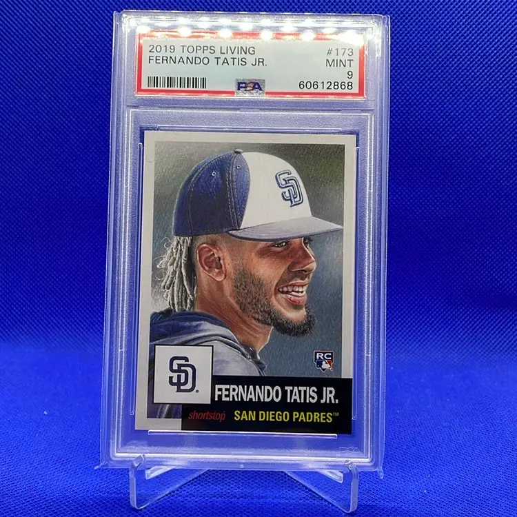 2019 Topps Living Fernando Tatis Jr RC PSA 9 San Diego Padres