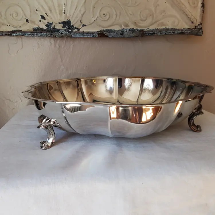 Vintage Chippendale International Silver Company Dish