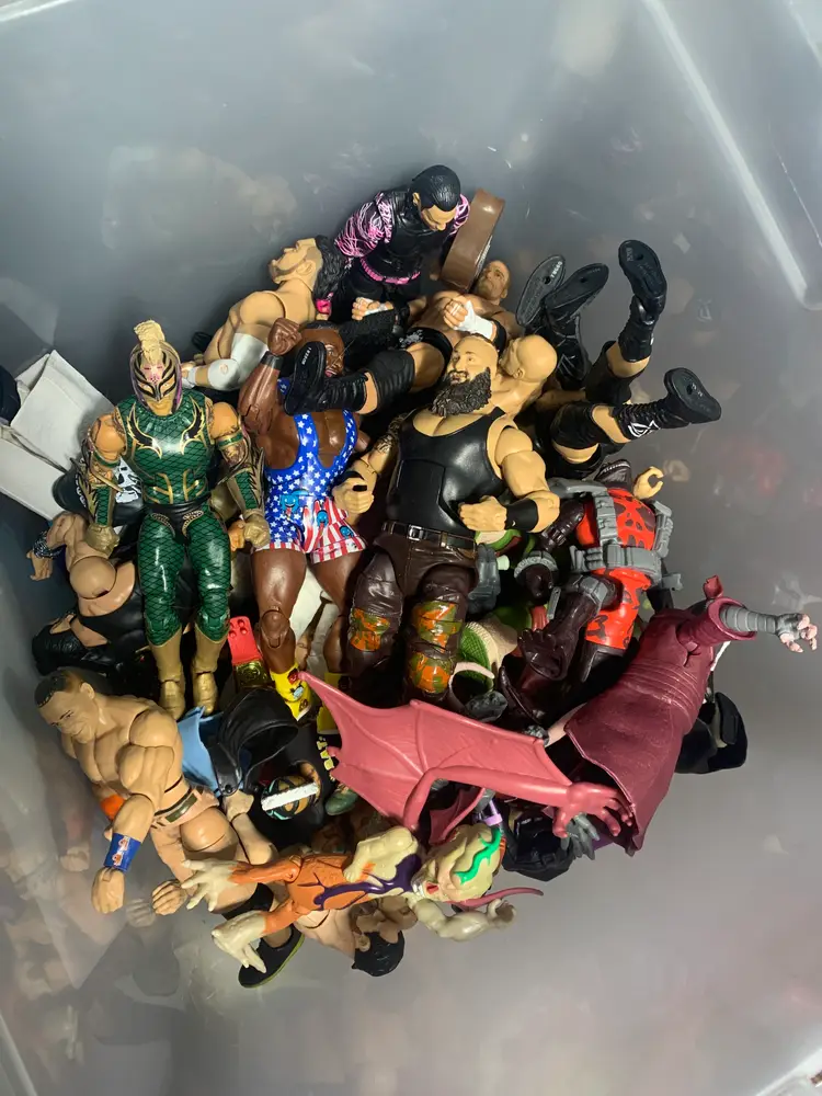 Wrestling Elite Figures, TMNT, and Many Others! 