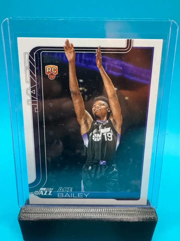 Ace Bailey Topps RC Utah Jazz