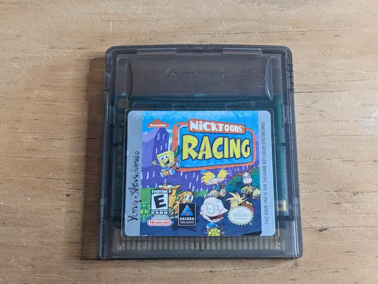 NickToons Racing Nintendo GameBoy Color